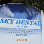 Sky Dental sign