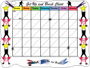 Get up and Brush chart
